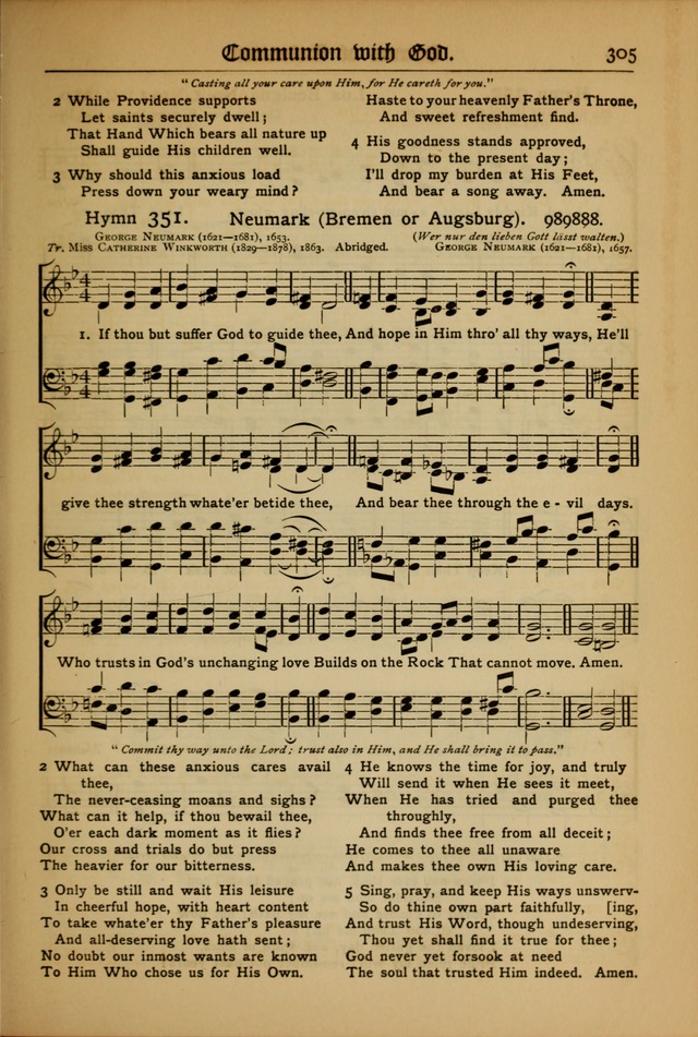 The Evangelical Hymnal with Tunes page 309