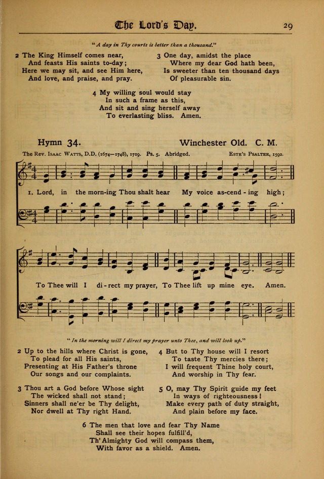 The Evangelical Hymnal with Tunes page 31