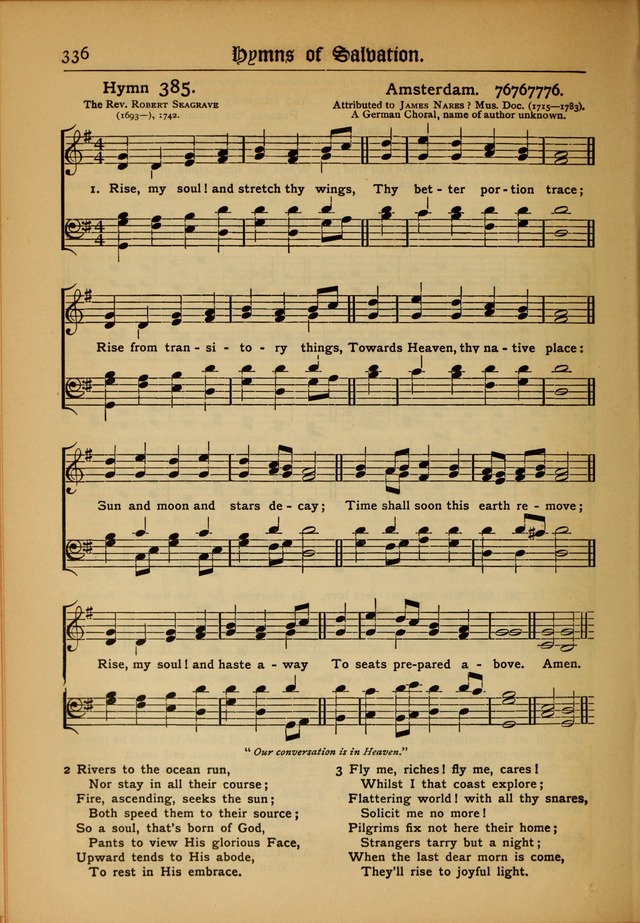 The Evangelical Hymnal with Tunes page 340