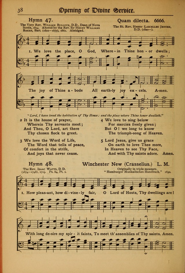 The Evangelical Hymnal with Tunes page 40