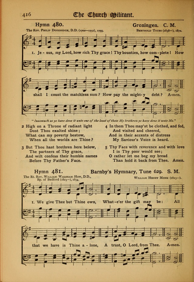 The Evangelical Hymnal with Tunes page 420