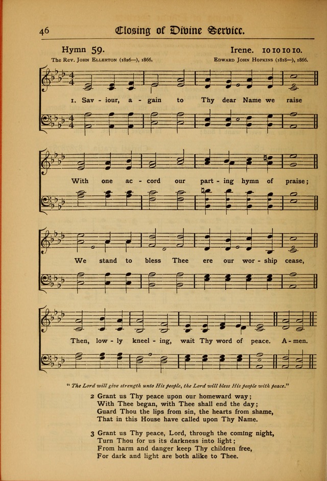 The Evangelical Hymnal with Tunes page 48