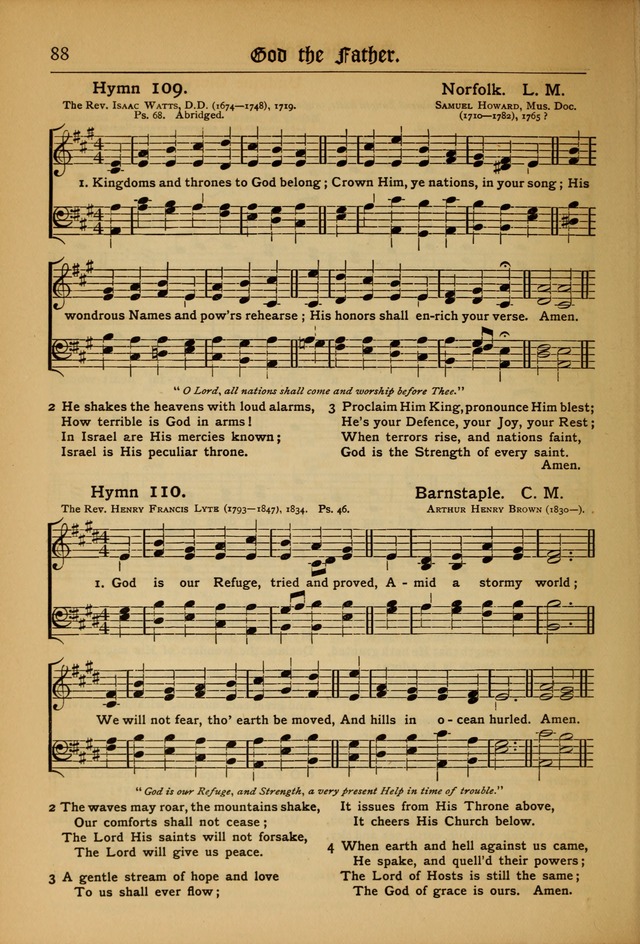 The Evangelical Hymnal with Tunes page 90