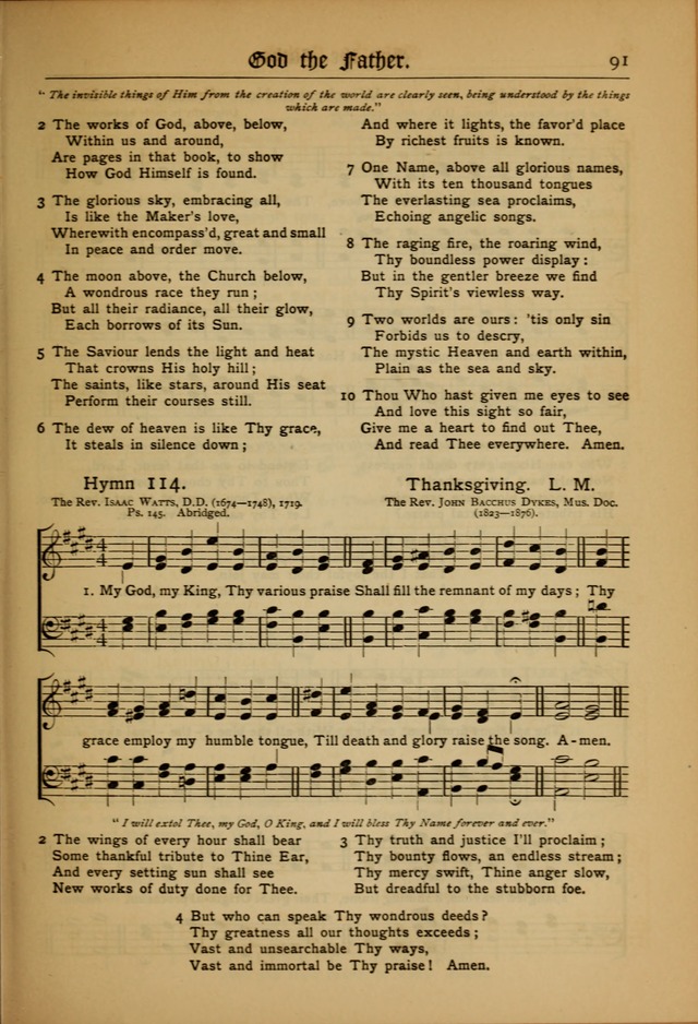 The Evangelical Hymnal with Tunes page 93