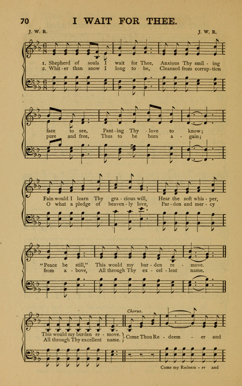 The Everlasting Joy: adapted to the use of public and private worship, Sabbath schools, prayer meetings; also, anniversary occasions, etc. etc. page 70