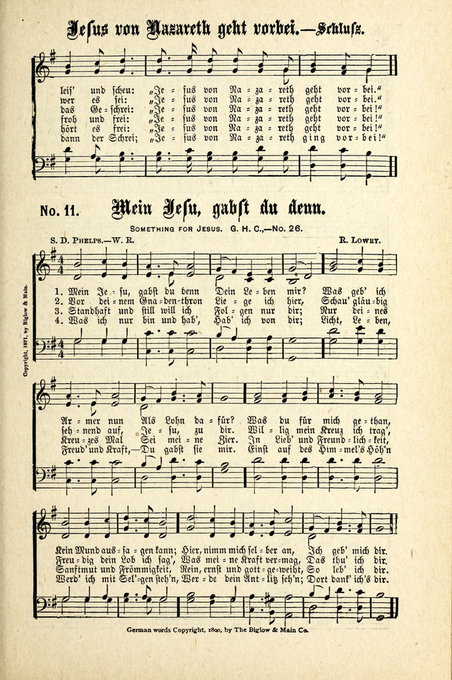 Evangeliums-Lieder 1 und 2 (Gospel Hymns) page 11