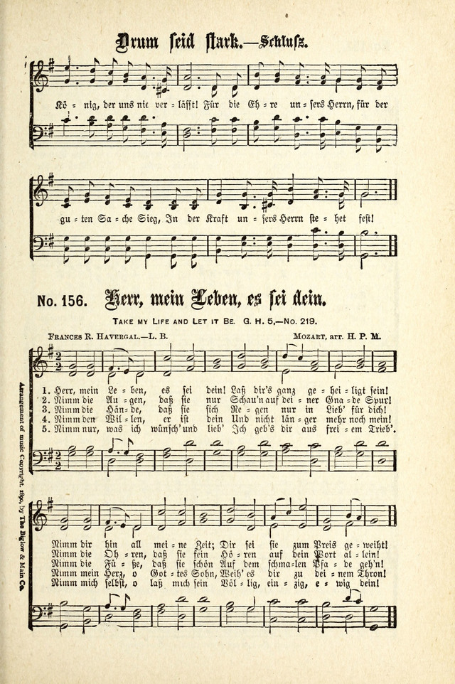 Evangeliums-Lieder 1 und 2 (Gospel Hymns) page 157