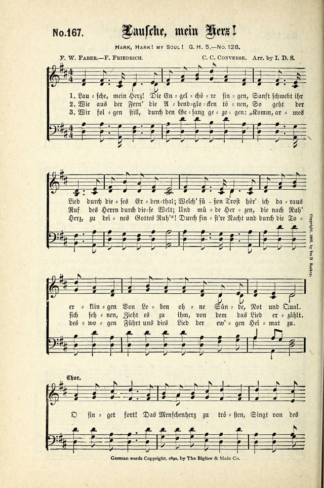Evangeliums-Lieder 1 und 2 (Gospel Hymns) page 168