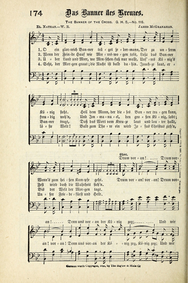 Evangeliums-Lieder 1 und 2 (Gospel Hymns) page 176
