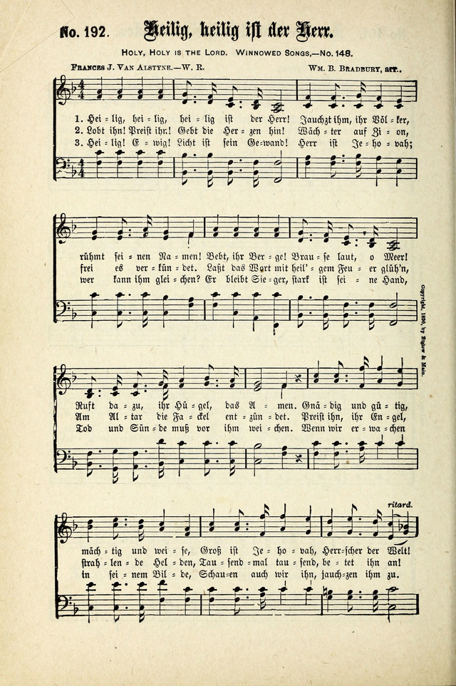 Heilig Heilig Ist Der Herr Hymnary Org