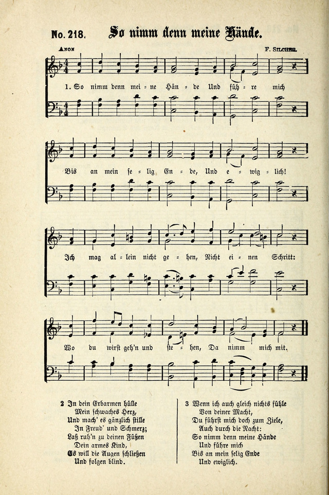 Evangeliums-Lieder 1 und 2 (Gospel Hymns) page 218