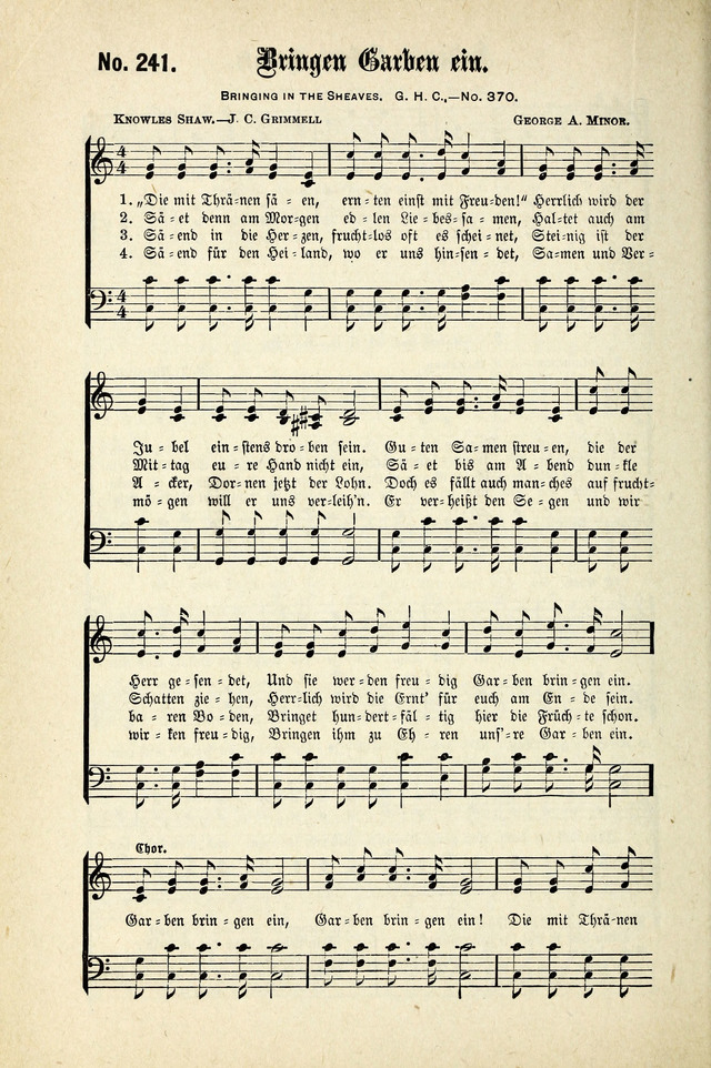 Evangeliums-Lieder 1 und 2 (Gospel Hymns) page 242
