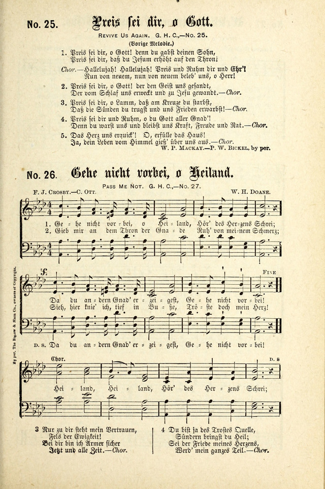 Evangeliums-Lieder 1 und 2 (Gospel Hymns) page 25