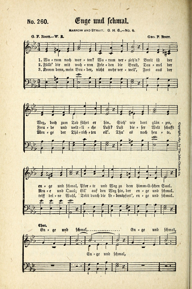 Evangeliums-Lieder 1 und 2 (Gospel Hymns) page 264