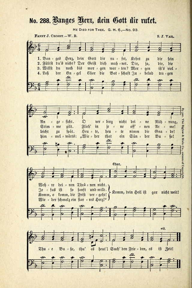 Evangeliums-Lieder 1 und 2 (Gospel Hymns) page 292