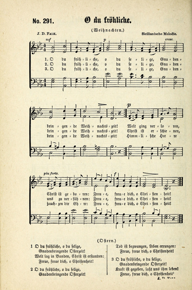 Evangeliums-Lieder 1 und 2 (Gospel Hymns) 291. O du fröhliche, o du selige  | Hymnary.org