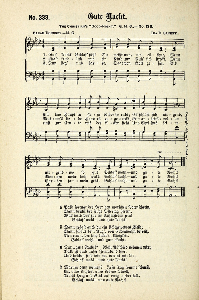 Evangeliums-Lieder 1 und 2 (Gospel Hymns) page 332