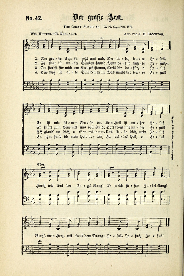 Evangeliums-Lieder 1 und 2 (Gospel Hymns) page 40