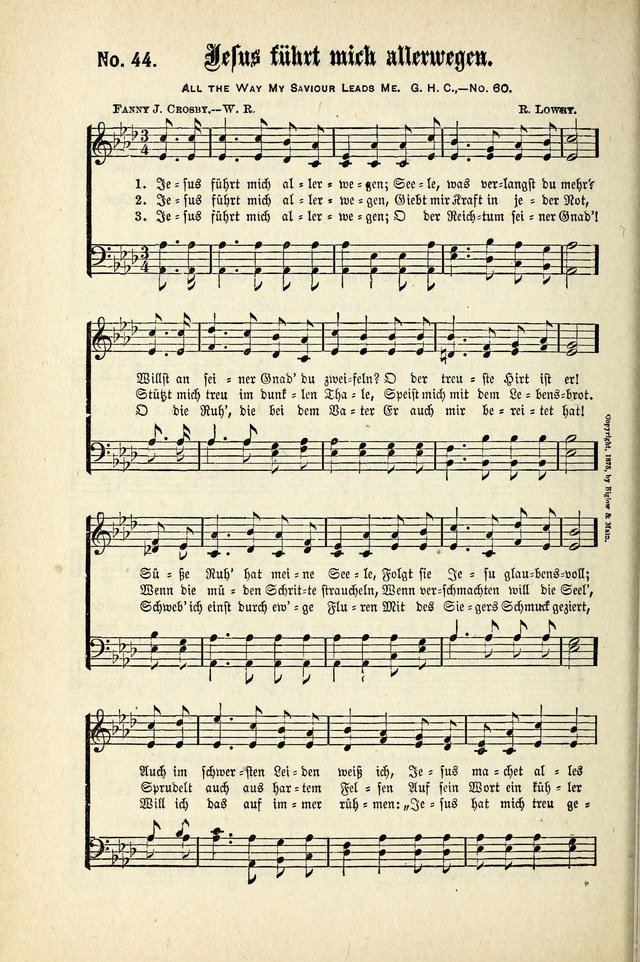 Evangeliums-Lieder 1 und 2 (Gospel Hymns) page 42