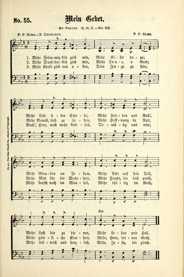 Evangeliums-Lieder 1 und 2 (Gospel Hymns) page 53