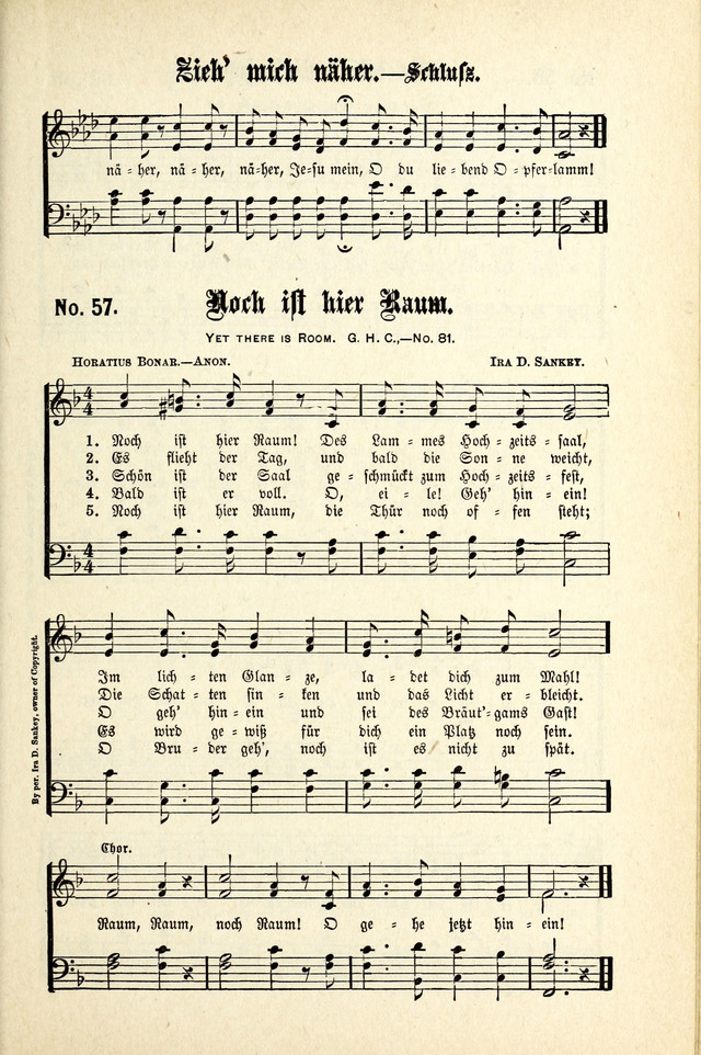 Evangeliums-Lieder 1 und 2 (Gospel Hymns) page 55