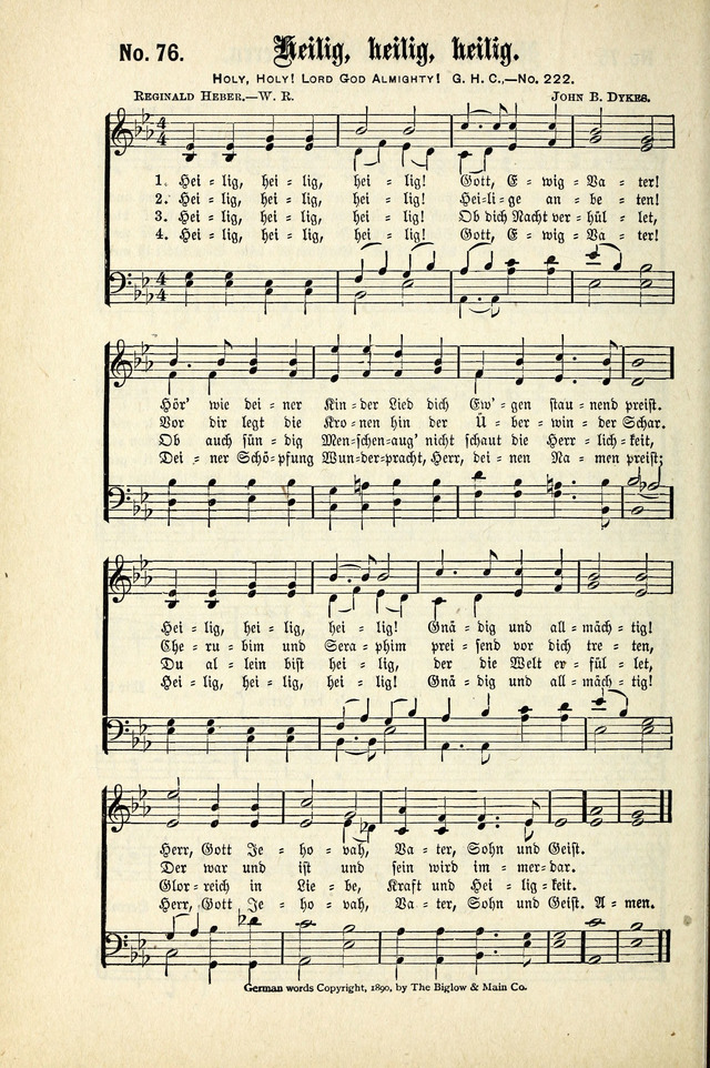 Evangeliums-Lieder 1 und 2 (Gospel Hymns) page 74