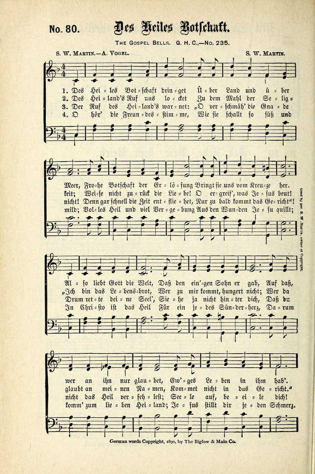 Evangeliums-Lieder 1 und 2 (Gospel Hymns) page 78