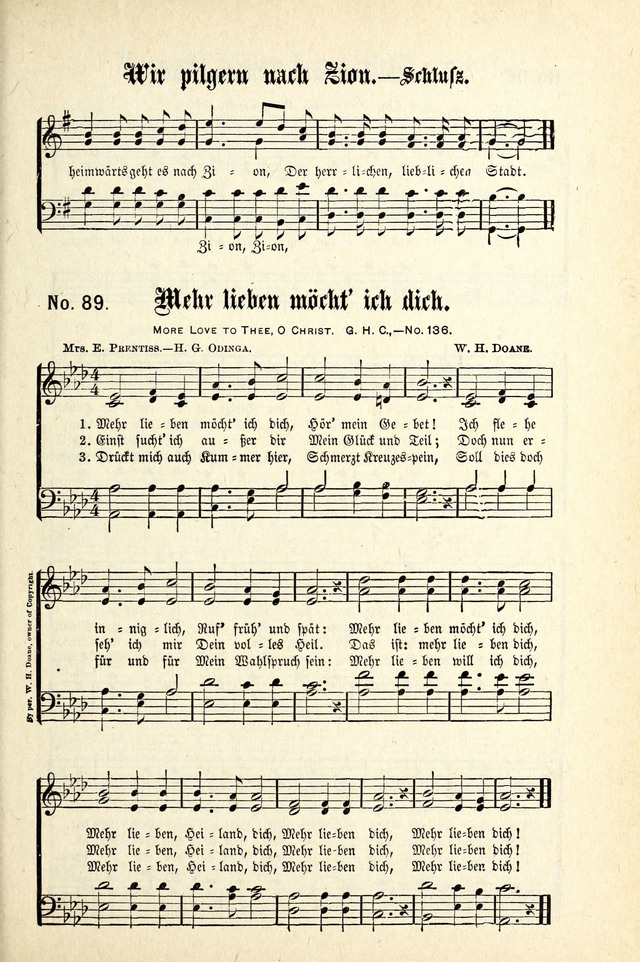Evangeliums-Lieder 1 und 2 (Gospel Hymns) page 87