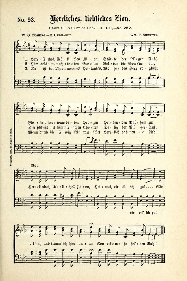 Evangeliums-Lieder 1 und 2 (Gospel Hymns) page 91