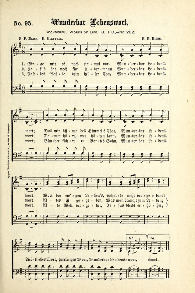 Evangeliums-Lieder 1 und 2 (Gospel Hymns) page 93