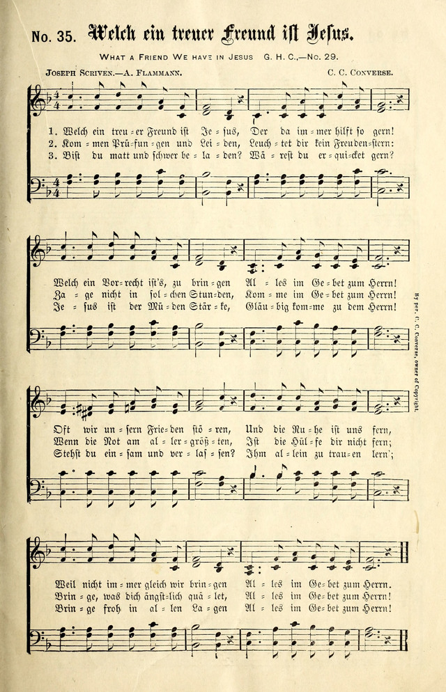 Welch Ein Freund Ist Unser Jesus Lyrics