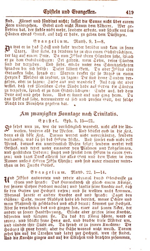 Evang.-Lutherisches Gesangbuch page 420