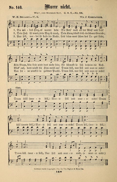 Evangeliums-Lieder 1 und 2: (Gospel Hymns) mit deutschen Kernliedern page 148