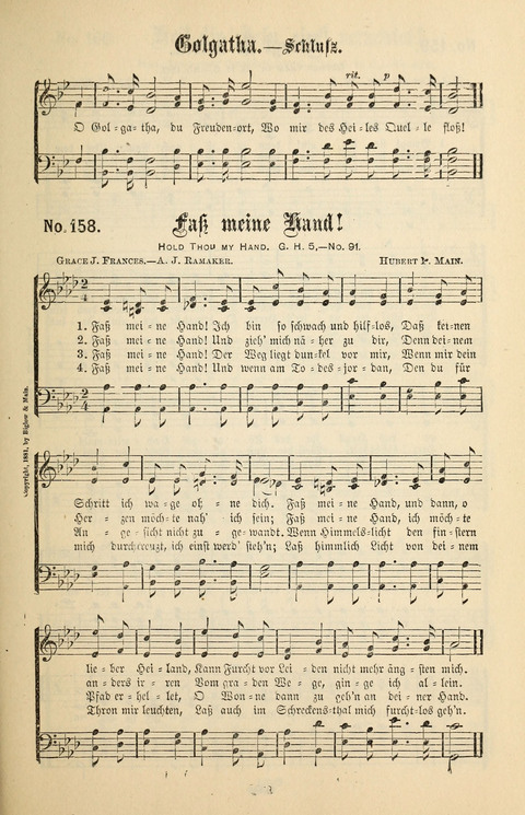 Evangeliums-Lieder 1 und 2: (Gospel Hymns) mit deutschen Kernliedern page 161