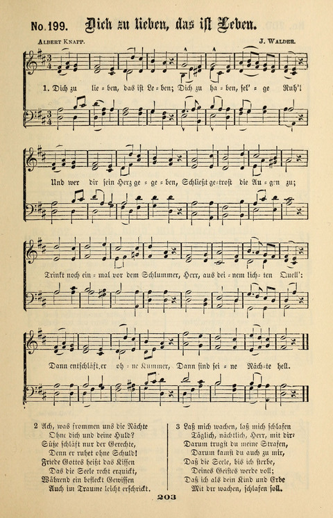Evangeliums-Lieder 1 und 2: (Gospel Hymns) mit deutschen Kernliedern page 203