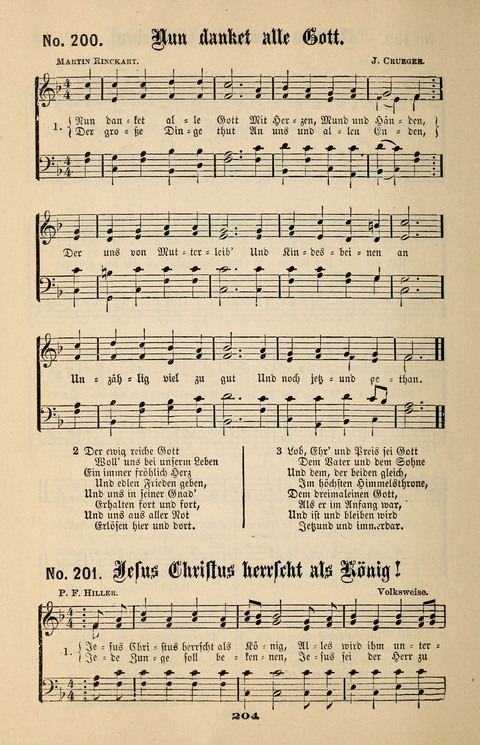 Evangeliums-Lieder 1 und 2: (Gospel Hymns) mit deutschen Kernliedern page 204