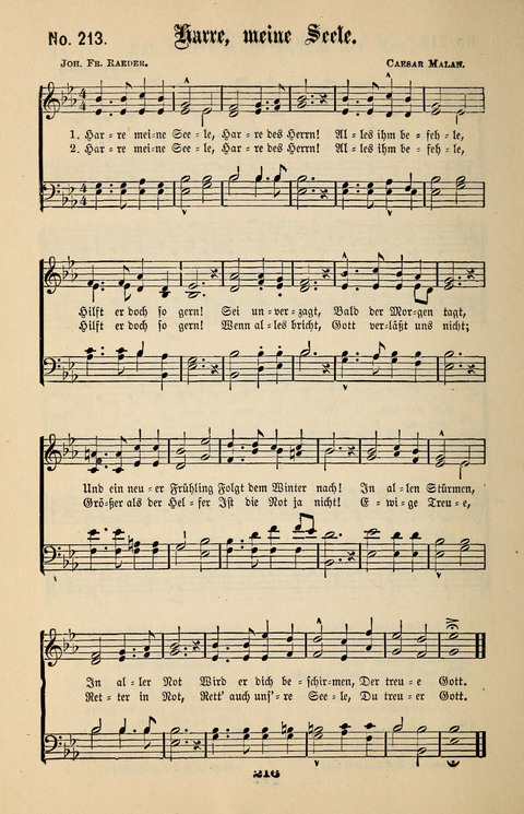 Evangeliums-Lieder 1 und 2: (Gospel Hymns) mit deutschen Kernliedern page 216