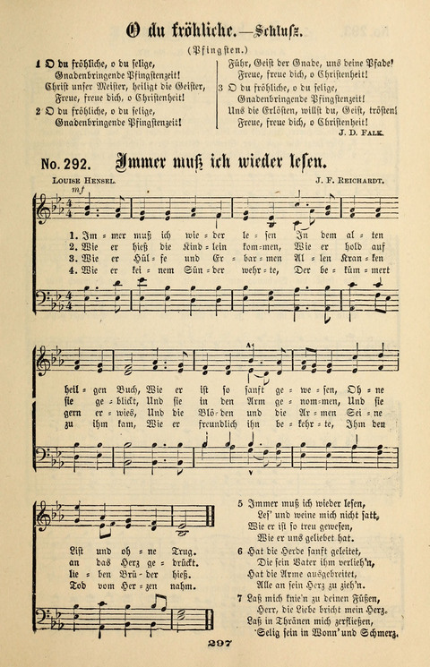 Evangeliums-Lieder 1 und 2: (Gospel Hymns) mit deutschen Kernliedern page 297