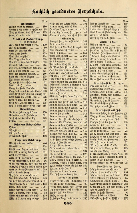 Evangeliums-Lieder 1 und 2: (Gospel Hymns) mit deutschen Kernliedern page 345