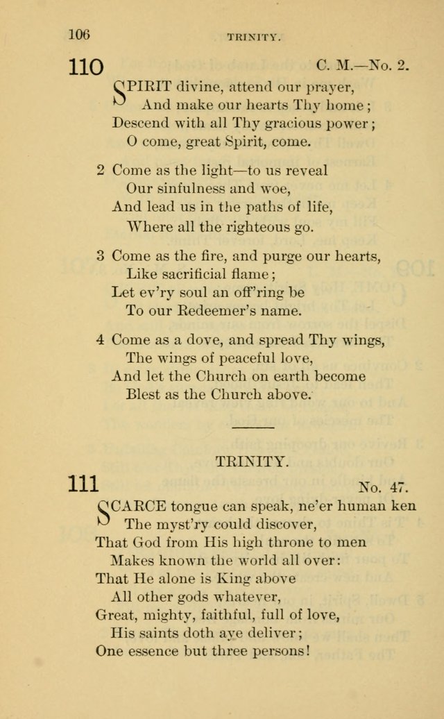 Evangelical Lutheran Hymnal page 106
