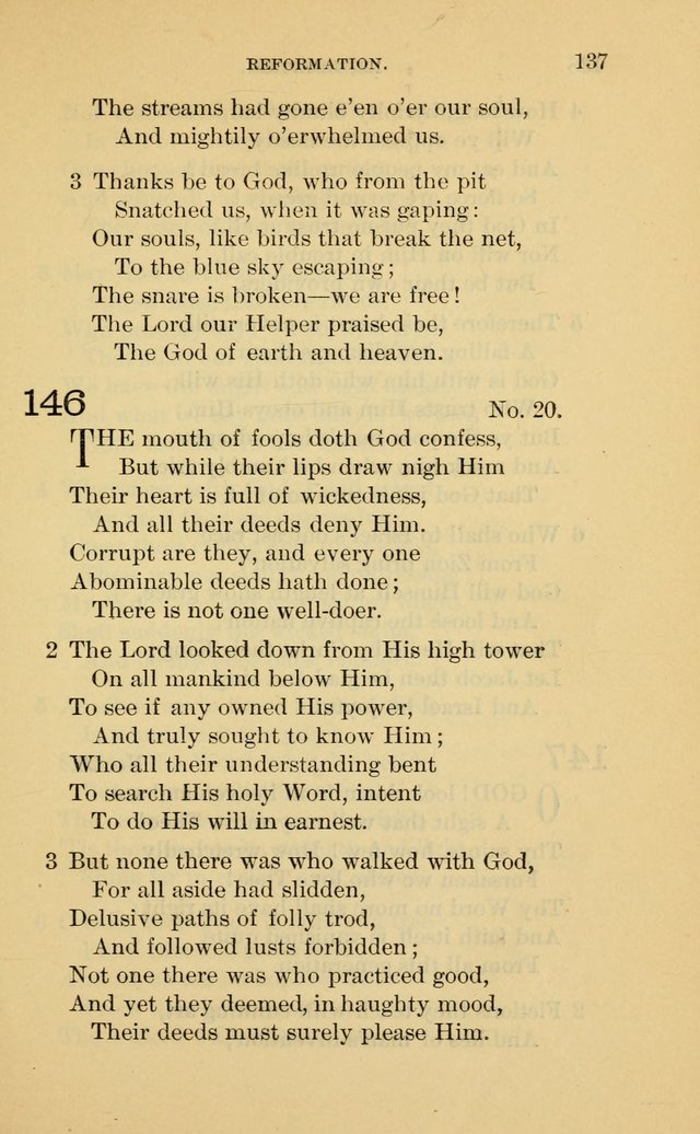 Evangelical Lutheran Hymnal page 137