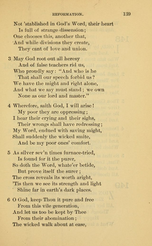 Evangelical Lutheran Hymnal page 139