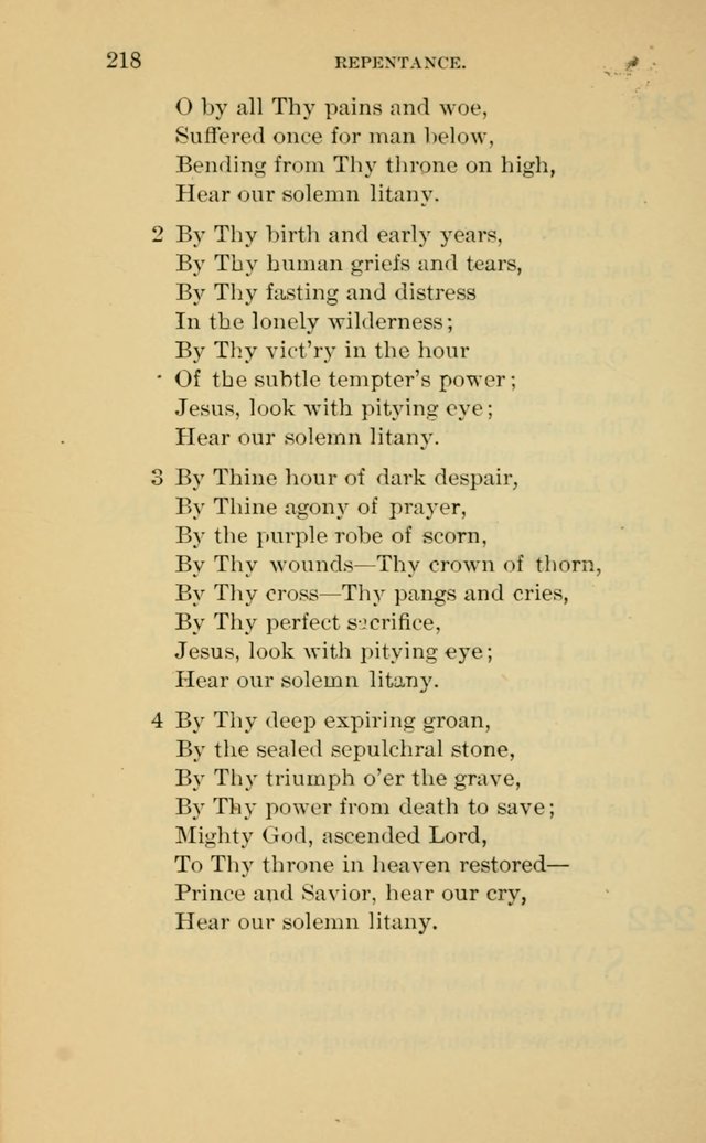 Evangelical Lutheran Hymnal page 218