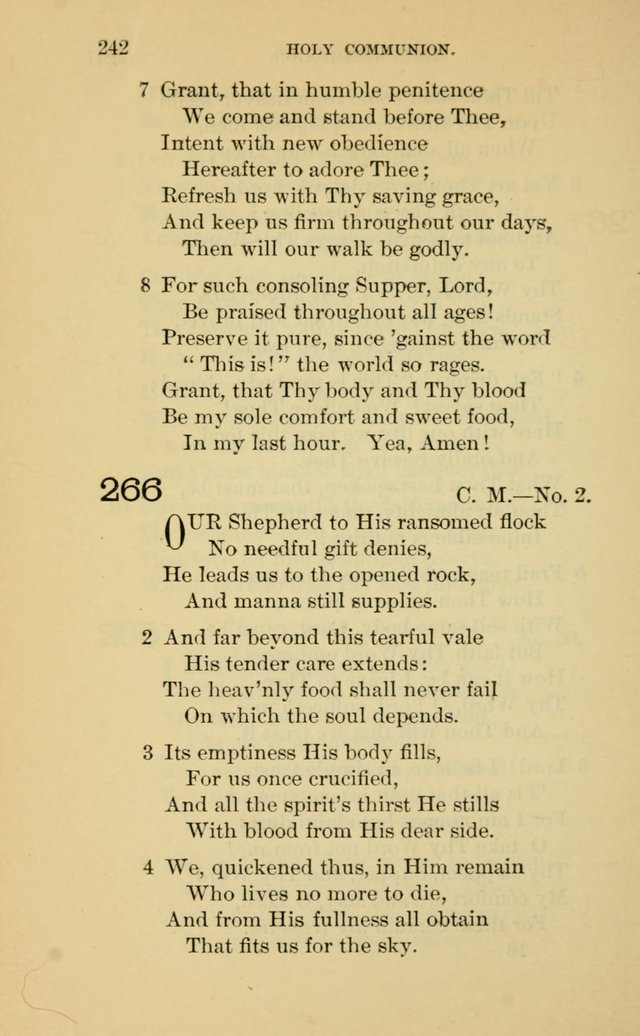 Evangelical Lutheran Hymnal page 242