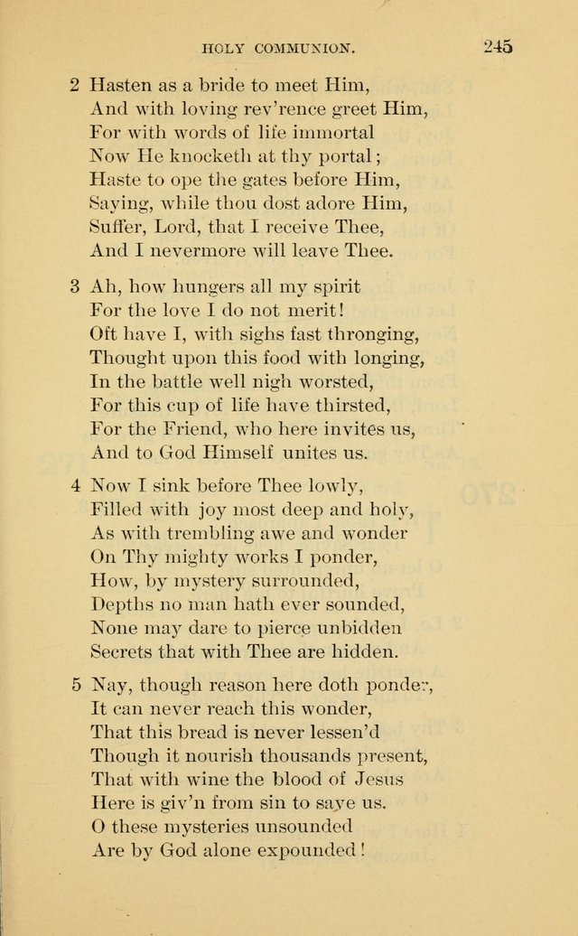 Evangelical Lutheran Hymnal page 245