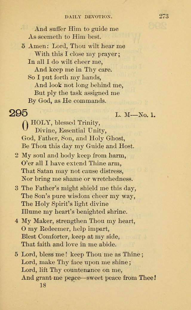 Evangelical Lutheran Hymnal page 273