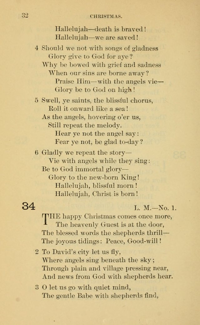 Evangelical Lutheran Hymnal page 32