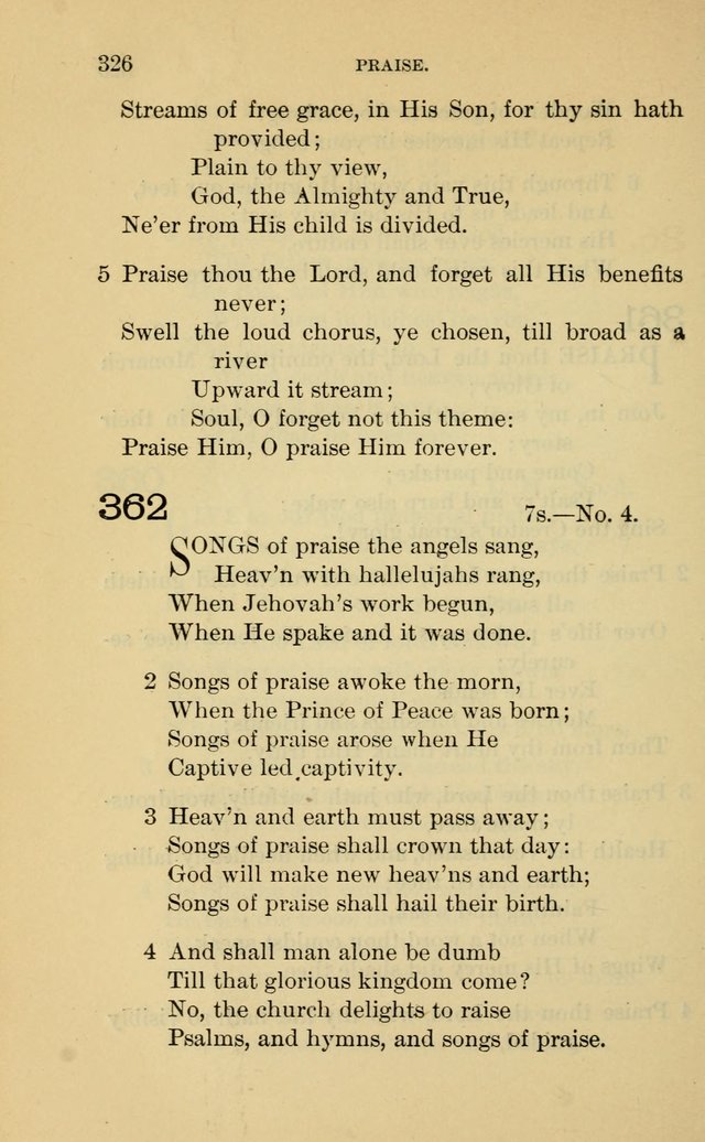 Evangelical Lutheran Hymnal page 326
