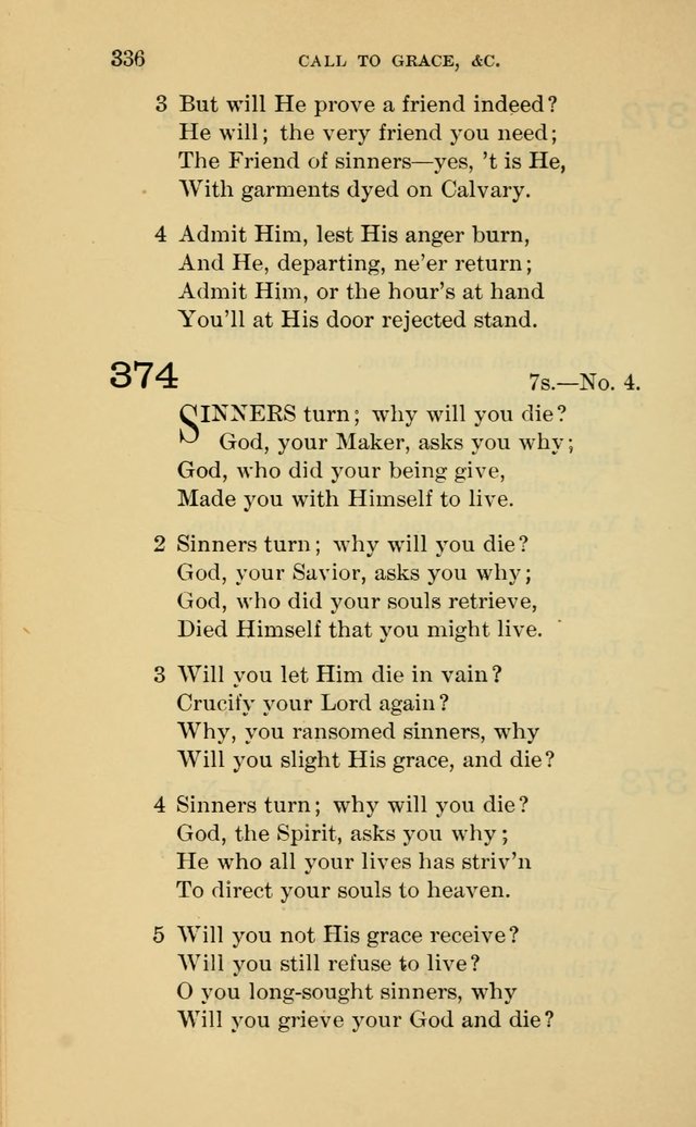 Evangelical Lutheran Hymnal page 336