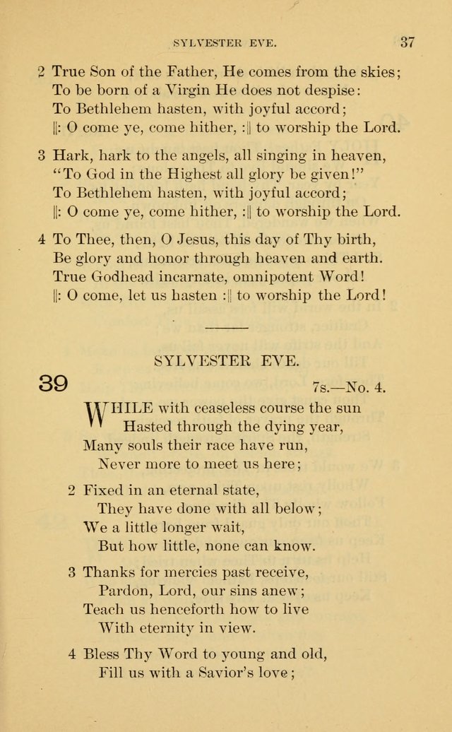 Evangelical Lutheran Hymnal page 37